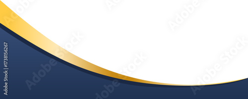 Luxury Wave Footer Decoration