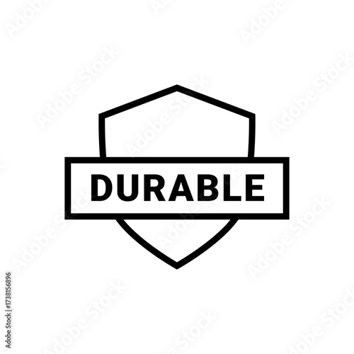 Banner with "Durable" Wordmark