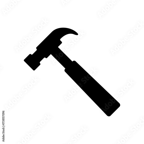 A Simple Hammer Tool Vector