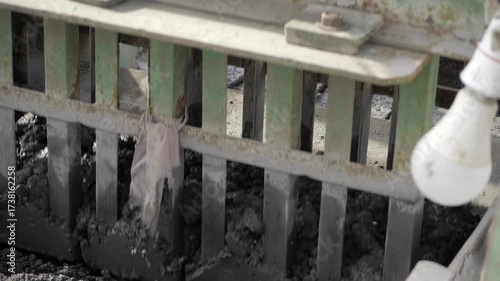 Exploring the Textured Cement Blocks - An Up-Close Look at the Details
