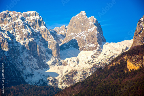 Dolomites mountain range, Trentino, Italy