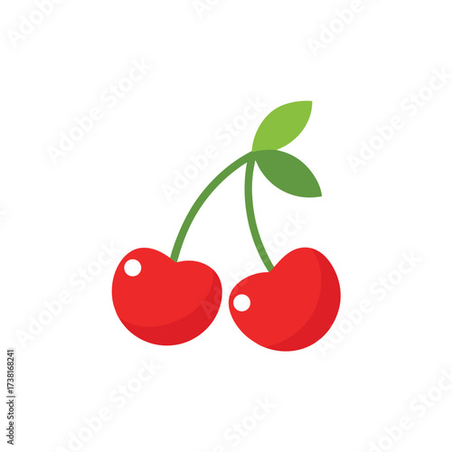Cherries Vector Illustrator Artwork