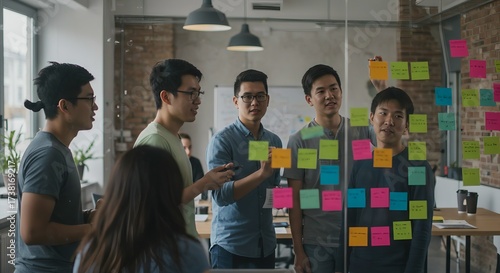 Creative Business Team Brainstorming