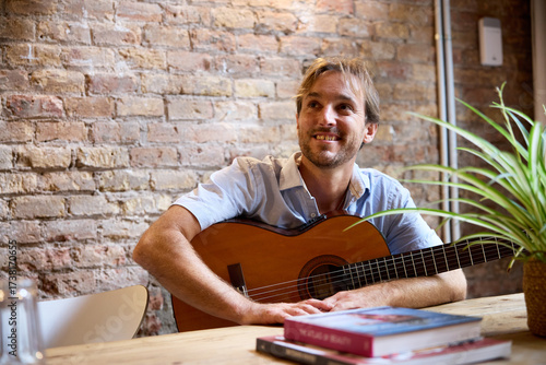 dreamer with a guitar