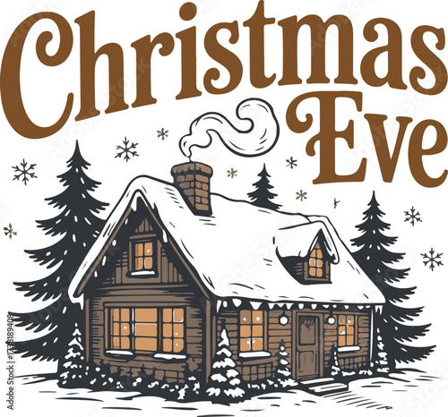 Christmas Eve T-shirt design