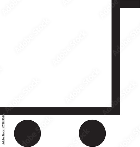 Basic Shopping Cart Silhouette