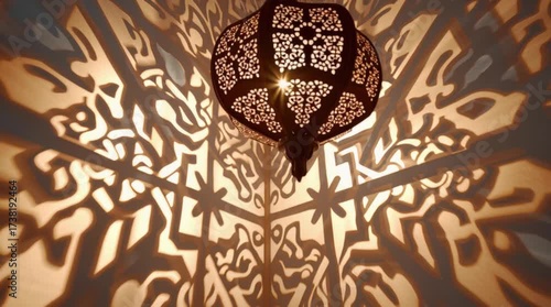 Intricate Lantern Shadow Play