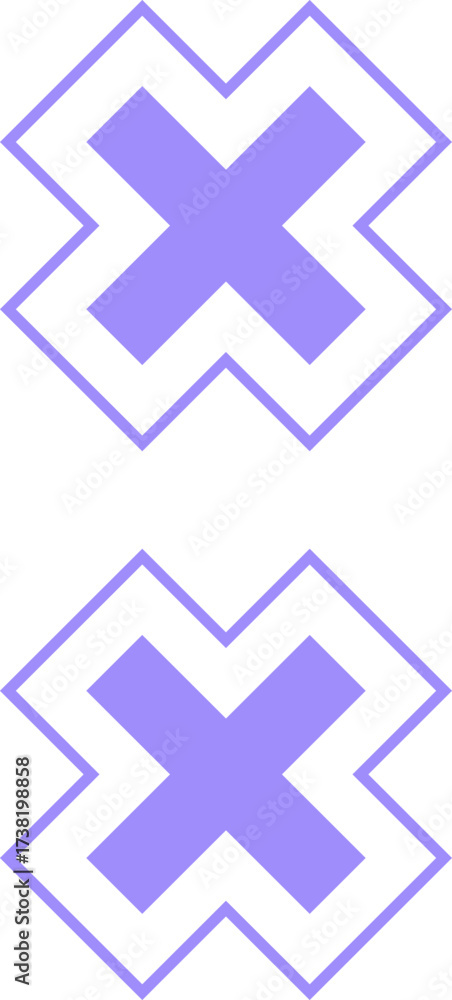 Obraz premium Y2k Cross Decor