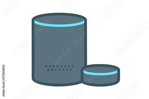 Smart home voice assistant devices for modern technology and automation
