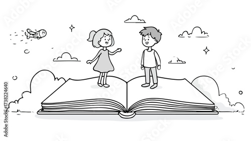Interactive Storytelling Book with Characters