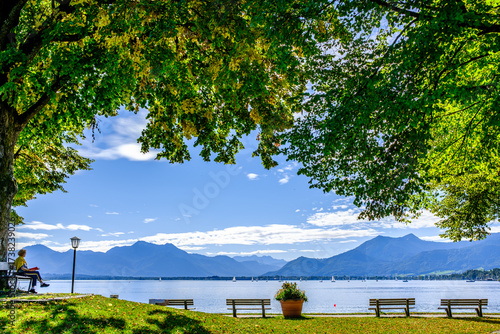 chiemsee lake in bavaria