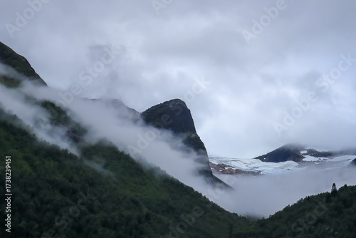  fog in the mountains - Stryn, Norway