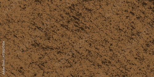 A grunge background of dry, brown stone and old paper texture on a rough surface