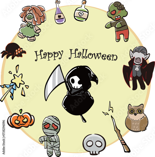 Cute and fun Halloween illustrations