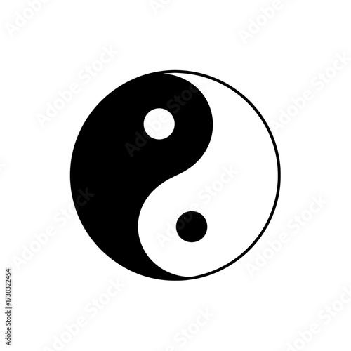 Yin and Yang symbol, representing balance and harmony.