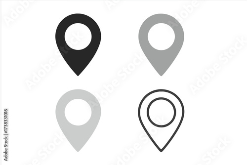 Vector envelope with invoice icon set, transparent background, ordered collection of mail and document symbols, vector illustration for business and finance design