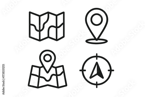 Vector legal pad icon set with transparent background, simple and clean design, versatile legal and office illustration, ordered vector collection for professional use