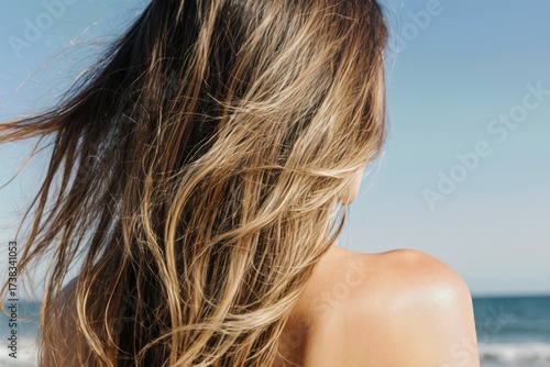 hair damaged by sun exposure