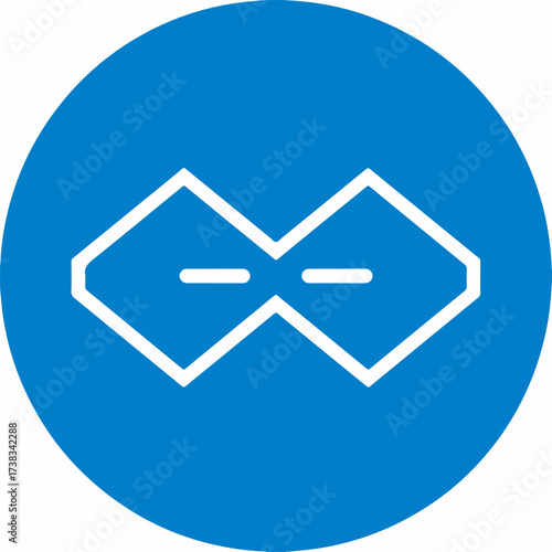 Minimalistic Share Arrow Geometric Icon Design