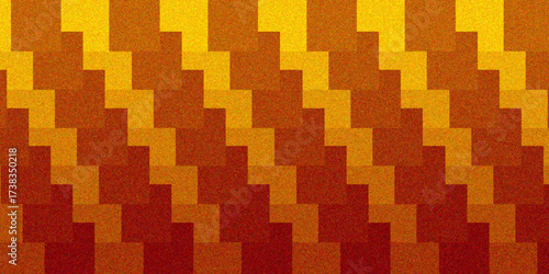 Seamless geometric square pattern with colorful wood texture for tile and wallpaper design backdrop