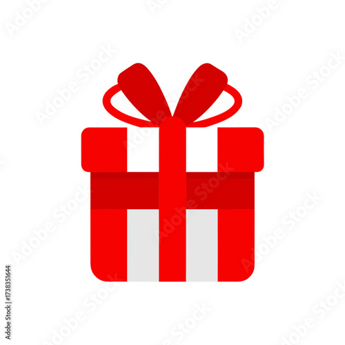 a close up of a perfectly tied red ribbon on a chr