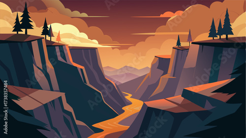 Jutting cliffs and steep ravines create a dramatic and treacherous landscape.