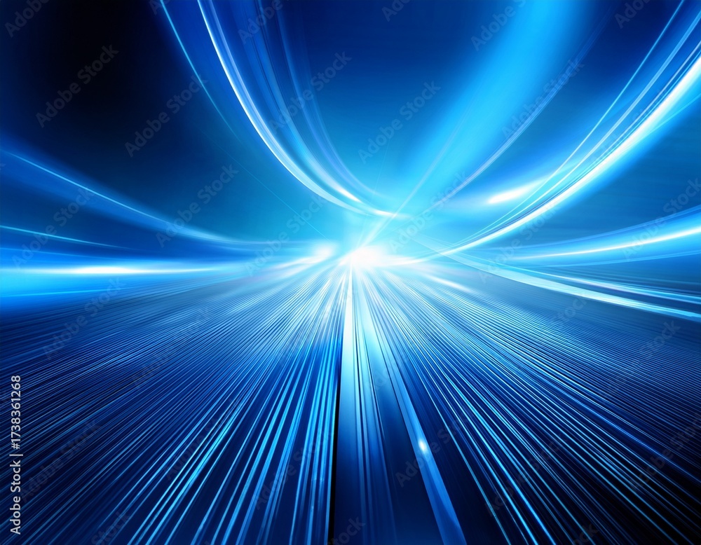 Naklejka premium blue light background