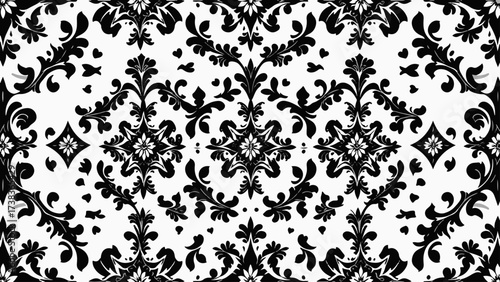 Damask seamless emboss pattern background. Vector classical luxury old damask ornament, royal victorian seamless texture for wallpapers, textile, wrapping. Vintage exquisite floral baroque template.
