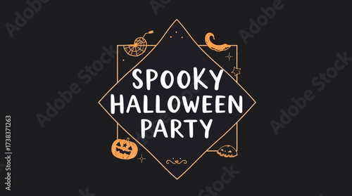 Illustration of a cowboy hat with a decorative band, rendered in a simple black and white line drawing style.