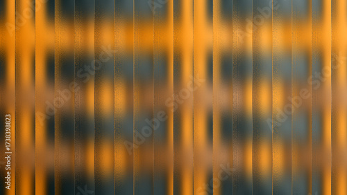 Yellow light black glass gradient background