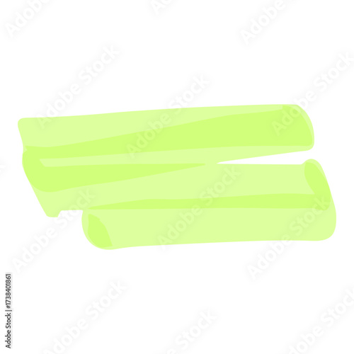 Text Highlighter Lines Doodle Illustration