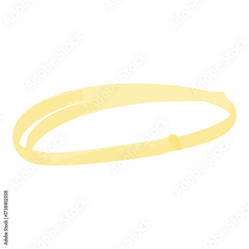Highlighter Oval Doodle Illustration