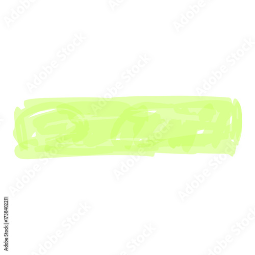 Highlighter Scribble Block Doodle Illustration