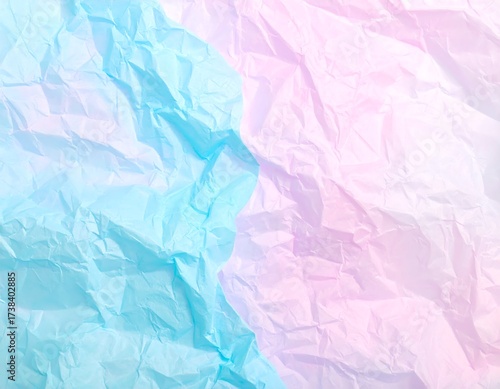Pastel crumpled paper texture