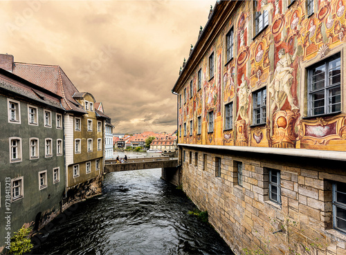 The City  Bamberg - Old Town Hall 