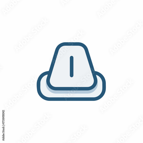 Sleek Volume Up Icon Pictogram Style