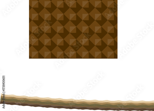 Seamless abstract geometric pattern