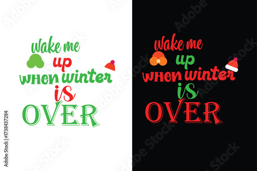 Christmas typography T shirt Design, Christmas is the most wonderful time