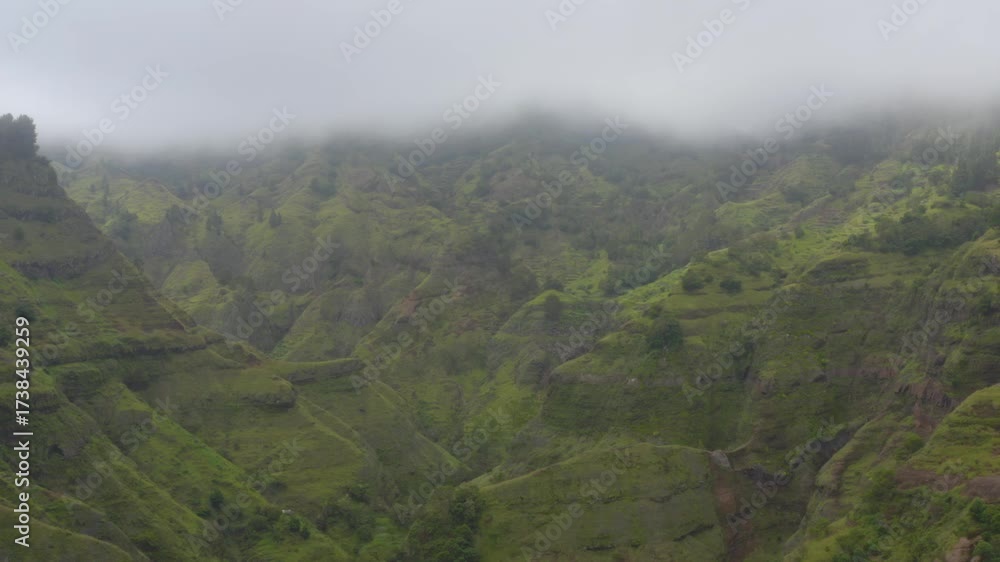 Santo Antao, Cap Vert au drone