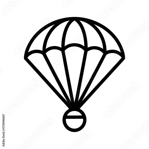 Parachute vector design for skydiving and air sports