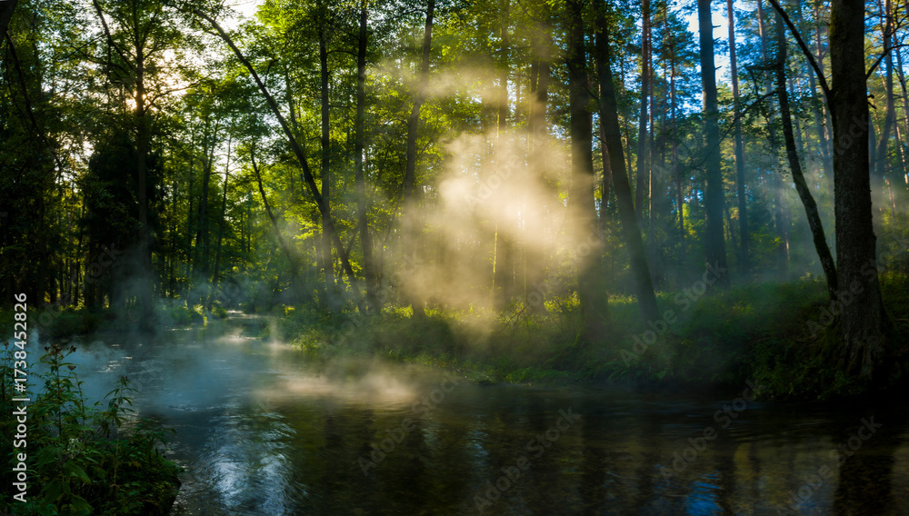 Obraz premium Mgła nad Marózką 2025