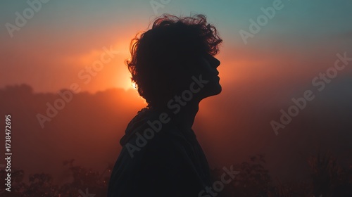 people silhouette background