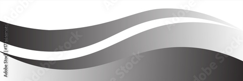 Dark grey abstract wide horizontal banner with hexagon carbon fiber grid and orange luminous lines. Technology vector background with orange neon lines