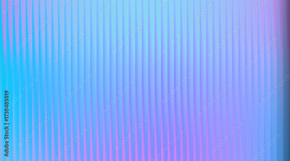 Fototapeta premium Gradient background with vertical lines, blue to pink