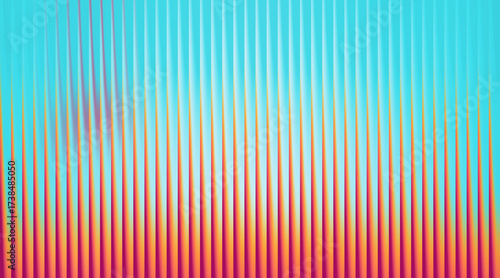 Photos Abstract vertical lines with a gradient of blue to pink