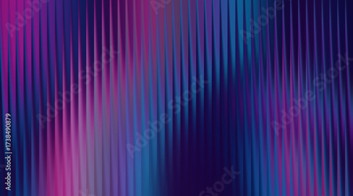 Abstract background with vertical lines of purple and blue