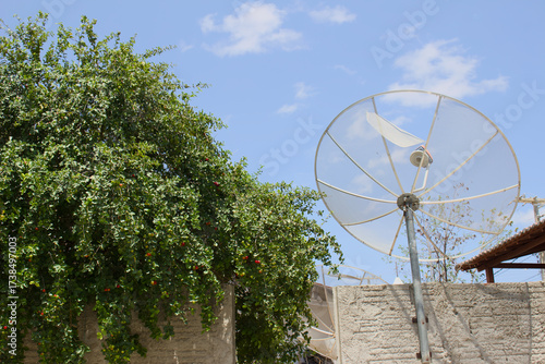 old windmill in the village