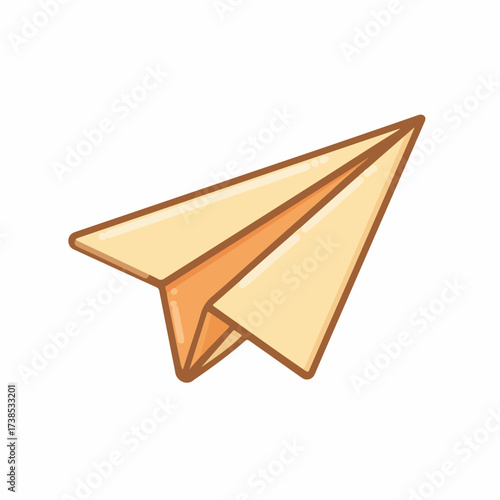 Paper Plane Send Icon in Duotone Design