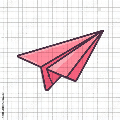 Paper Plane Send Icon in Duotone Style