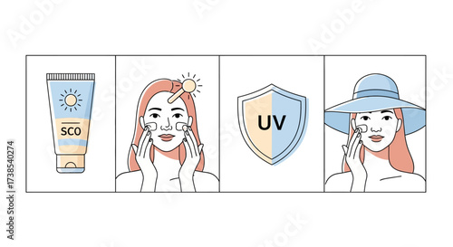 Protect Your Skin From Sun Damage Applying Sunscreen For Healthy Radiant Complexion